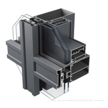 Exponierte Fremd-Vorhang-Wandaluminiumprofile